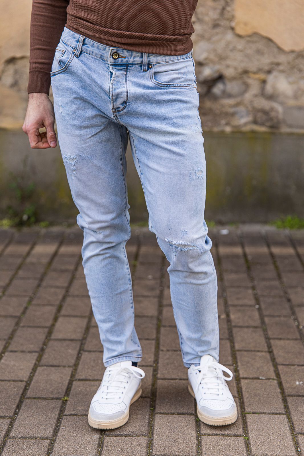 Jeans Take Two denim chiaro slim fit (2)