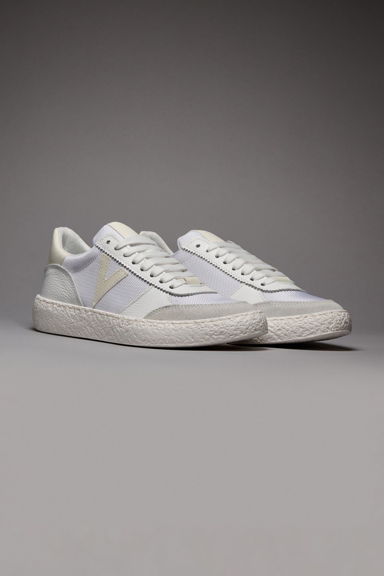 Sneakers V2 modello Atena basse bianco (2)