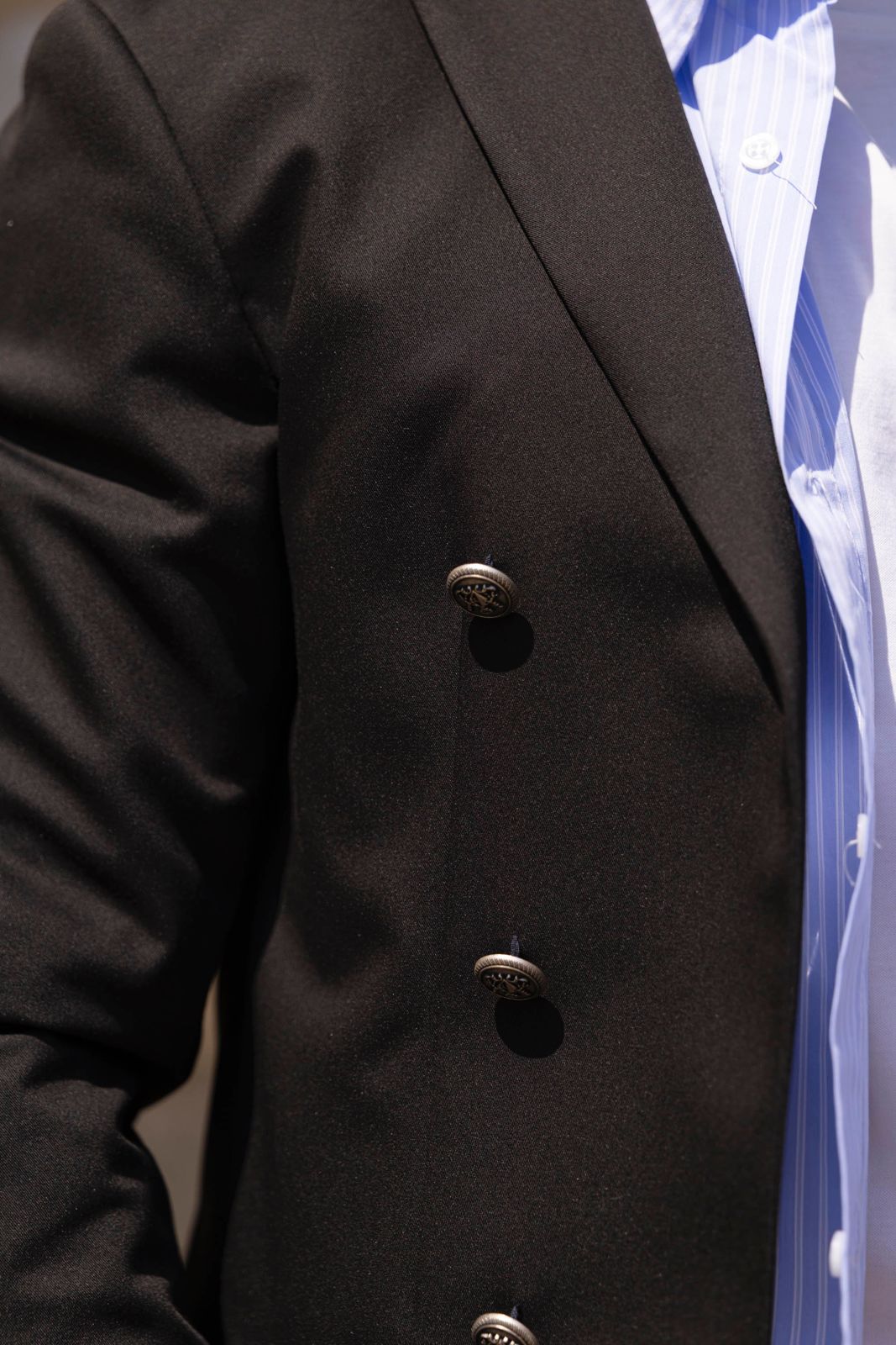 Giacca modello Balmain En Avance nero (2)